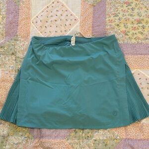 Lululemon Athletica Turquoise Mini Skirt